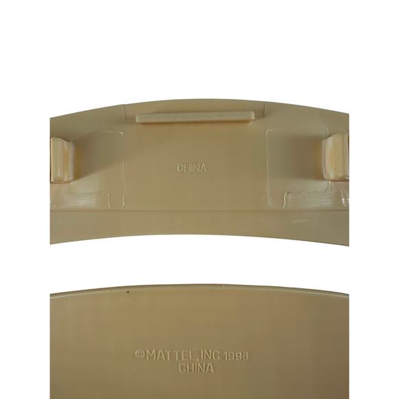 1998 Mattel Barbie Yellow Bed Headboard and Footboard Replacement Parts - Picture 3 of 7